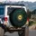 Luminous Golden Sphere Organic Vortex - Cosmic Home Decor Gift Spare Tire Cover - 3