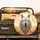 White Wolf Tribal Golden Dreamcatchers Feathers Desert Sunset - Wildlife Lover Gift Spare Tire Cover - 2