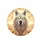 White Wolf Tribal Golden Dreamcatchers Feathers Desert Sunset - Wildlife Lover Gift Spare Tire Cover - 4