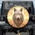 White Wolf Tribal Golden Dreamcatchers Feathers Desert Sunset - Wildlife Lover Gift Spare Tire Cover - 1