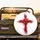 Red Cross Jesus Calligraphy - Christian Faith Display for Believers Spare Tire Cover - 2