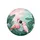 Pink Flamingo Cockatoo Monstera Banana Leaves - Tropical Bird Lover Gift Spare Tire Cover - 4