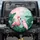 Pink Flamingo Cockatoo Monstera Banana Leaves - Tropical Bird Lover Gift Spare Tire Cover - 1