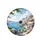 Mediterranean Coastal Village Whitewashed Homes Sea - Travel Essentials Gift Spare Tire Cover - 4