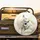 Majestic White Wolves Golden Fur Embrace Golden Swirls - Nature Lover Gift for Outdoorsman Spare Tire Cover - 2
