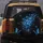 Iridescent Azure Sapphire Butterflies Swarm on Deep Black - Wildlife Lover Gift Spare Tire Cover - 5