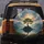 Solitary Tree Mountain Lake Valley - Nature Lover Home Decor Gift Spare Tire Cover - 5