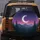 Majestic Crescent Moon Pine Trees Mountain Night Sky - Outdoor Lifestyle Gift Spare Tire Cover - 5