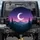 Majestic Crescent Moon Pine Trees Mountain Night Sky - Outdoor Lifestyle Gift Spare Tire Cover - 1