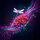 Luminous Dragonfly Glowing Red Flowers Iridescent Foliage - Nature Lover Gift Spare Tire Cover - 6