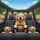 Joyful Golden Retrievers Car Adventure Road Trip Travel Essentials Dog Owner Gift Spare Tire Cover - 6
