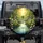 Green Gold Dragonfly Stream Wildflowers - Wildlife Lover Gift Spare Tire Cover - 1
