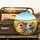 Excited Pigs Wildflower Road Outdoor Adventure Gift for Pig Lover Spare Tire Cover - 2
