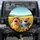 Excited Pigs Wildflower Road Outdoor Adventure Gift for Pig Lover Spare Tire Cover - 1