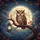 Owl Full Moon Autumn Leaves Lantern - Autumn Night Sky Decor Gift Spare Tire Cover - 6