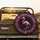 Pink Flamingo Bird Deep Black Glitter Background Wildlife Lover Gift Spare Tire Cover - 2