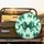 Emerald Green Satin Bows Ribbons Pastel Mint Fabric Weave - Luxury Home Decor Gift Spare Tire Cover - 2