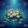 Pink White Lotus Flowers Green Lily Pads Pond Dreamscape - Nature Lover Gift Spare Tire Cover - 6