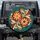 Retro Floral Abstract Waves Organic Leaves - Home Decor Gift for Flower Lover Spare Tire Cover - 1