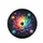 Rainbow Lotus Flower Cosmic Blossoms - Spiritual Home Decor Gift for Yoga Lover Spare Tire Cover - 4