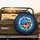 Intertwined Aquatic Fish Yin Yang Glowing Swirls - Ocean Lover Gift Spare Tire Cover - 2