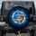 Intertwined Aquatic Fish Yin Yang Glowing Swirls - Ocean Lover Gift Spare Tire Cover - 1