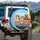 Happy Cartoon Dogs Road Trip - Travel Essentials Gift for Dog Lovers Spare Tire Cover - 3