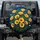 Poppy Blossom Arrangement with Green Buds - Home Decor Gift for Garden Lover Spare Tire Cover - 1