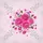 Pink Roses Fuchsia Flowers Lavender Hearts Sage Green Vines Outdoor Decor for Garden Lover Spare Tire Cover - 6