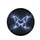 Luminous Butterfly Cosmic Stardust Night Sky - Celestial Decor Gift for Butterfly Lovers Spare Tire Cover - 4
