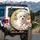 White Maltese Puppy Pink Blanket - Home Decor Gift for Dog Lovers Spare Tire Cover - 3