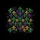 Sparkling Emerald Purple Gold Ornate Fleur-de-Lis Symbols - Celebration Gift Spare Tire Cover - 6