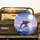 Dolphins Leaping Moon Ocean Stars - Wildlife Lover Gift Spare Tire Cover - 2