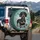 Black Tan Dachshund Dog 'I''m Haking A Hog King Day' Dog Lover Gift for Pet Parents Spare Tire Cover - 3