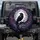 Black Raven Full Moon Cherry Blossoms - Gothic Decor Gift for Raven Lover Spare Tire Cover - 1