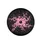 Pink Cherry Blossoms Falling Petals Black Stardust - Nature Lover Gift Spare Tire Cover - 4