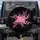 Pink Cherry Blossoms Falling Petals Black Stardust - Nature Lover Gift Spare Tire Cover - 1