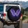 Fantasy Wings Iridescent Glow - Home Decor Gift Spare Tire Cover - 3