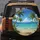 Tropical Palm Trees Golden Sand Ocean Waves - Outdoor Adventure Gift Spare Tire Cover - 5