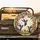 Hummingbird Flower Mosaic Stained Glass - Garden Lover Home Decor Gift Spare Tire Cover - 2