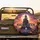 Dripping Halloween Text Haunted Castle Graveyard Pumpkins - Halloween Party Spare Tire Cover - 2