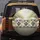 Four Fluffy White Maltese Puppies Peeking Outdoor Scene - Dog Lover Gift Spare Tire Cover - 5