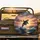 Orca Killer Whale Dark Blue Ocean Sunlit Waves Breaching Sunset - Wildlife Lover Gift Spare Tire Cover - 2