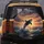 Orca Killer Whale Dark Blue Ocean Sunlit Waves Breaching Sunset - Wildlife Lover Gift Spare Tire Cover - 5
