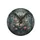 Bat Majestic Wings Vintage Roses Gothic Foliage - Gothic Home Decor Gift for Gothic Lover Spare Tire Cover - 4