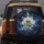 White Flower Emerald Gemstone Celestial Moon - Cosmic Decor Gift Spare Tire Cover - 5
