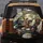 Dachshunds Driving Car Interior Scene - Road Trip Accessory for Dog Lovers Spare Tire Cover - 5