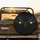 Shadowy Colossal Creature Emerald Glowing Eyes - Creature Lover Gift Spare Tire Cover - 2