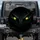 Shadowy Colossal Creature Emerald Glowing Eyes - Creature Lover Gift Spare Tire Cover - 1