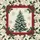 Christmas Evergreen Tree Snow Holly Berries - Rustic Holiday Home Decor Gift Spare Tire Cover - 6